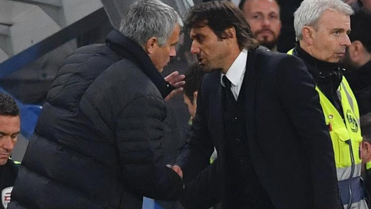 Mourinho volvió a comportarse como un mal perdedor