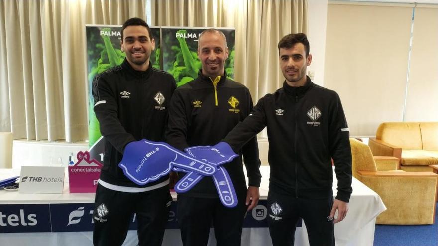 Tomaz, Vadillo y Eloy Rojas aÃºnan fuerzas antes del partido