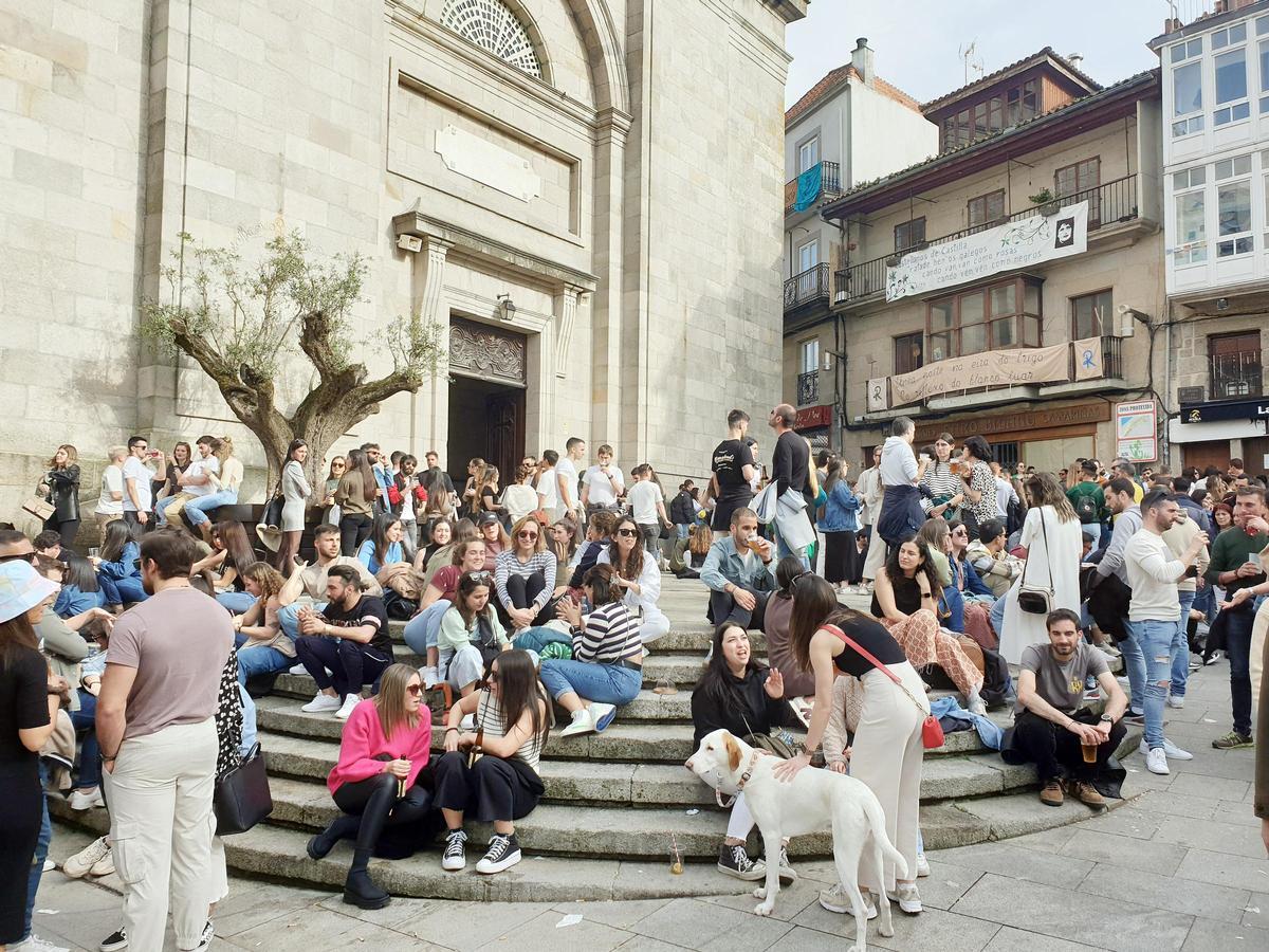 Ambientazo en Vigo por la Reconquista