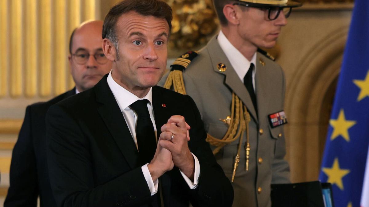 El presidente de Francia, Emmanuel Macron.