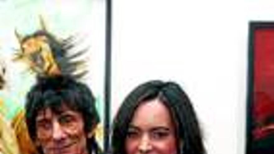 El &#039;rolling&#039; Ron Wood se casa con su novia de 34 años