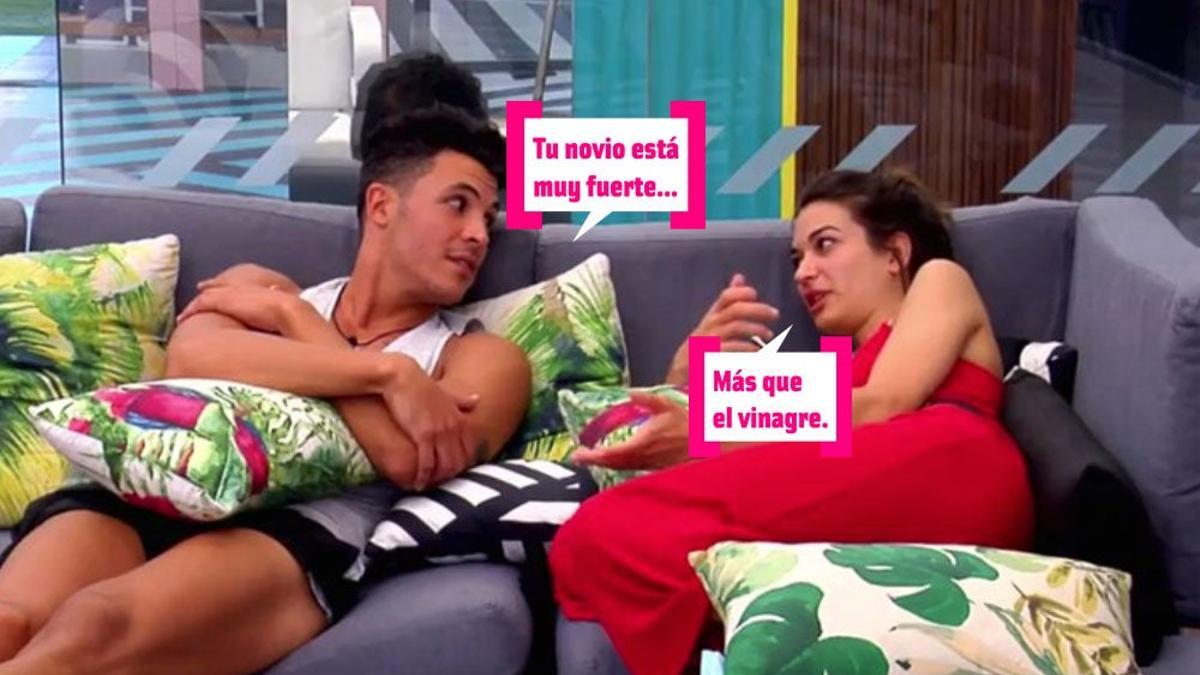 Kiko Jiménez y Estela Grande en 'GH VIP 7'