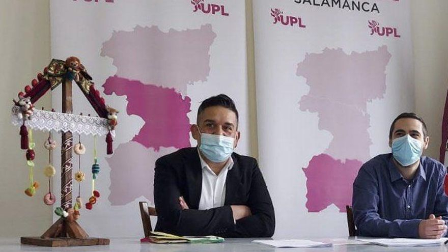 Rueda de prensa de Mulet con el UPL el pasado mes de diciembre.