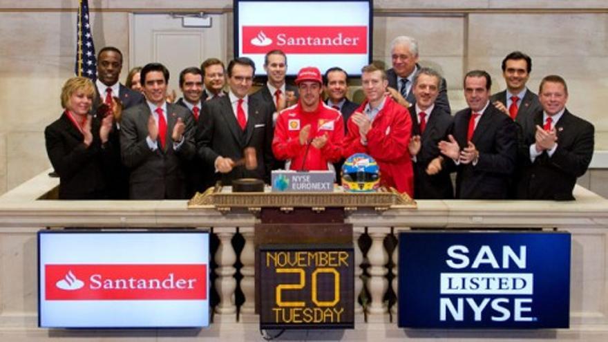 Fernando Alonso protagoniza el cierre en Wall Street