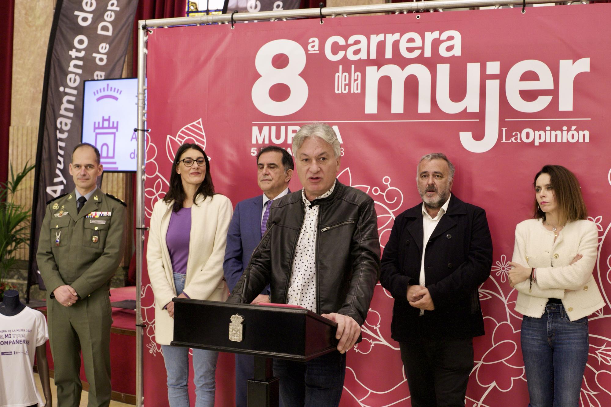 Presentación de la Carrera de la Mujer en Murcia 2023