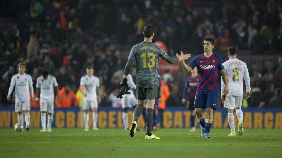 Al final, sí, Real Madrid y Barça acabaron dándose la mano