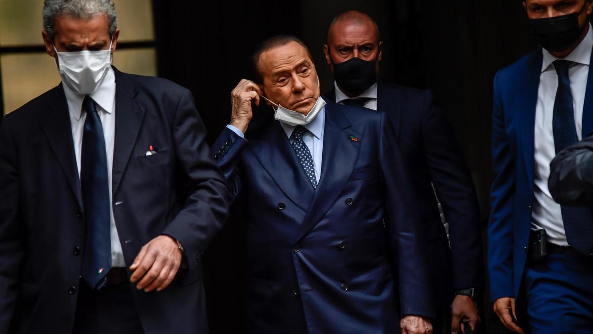 Silvio Berlusconi, exprimer ministro de Italia.