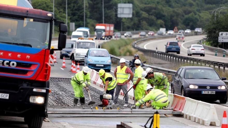 Nuevos cortes de tráfico en la &quot;Y&quot; por las obras del tercer carril: estos son los horarios y zonas afectadas