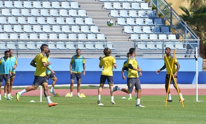 Primer entrenamiento de la UD Las Palmas