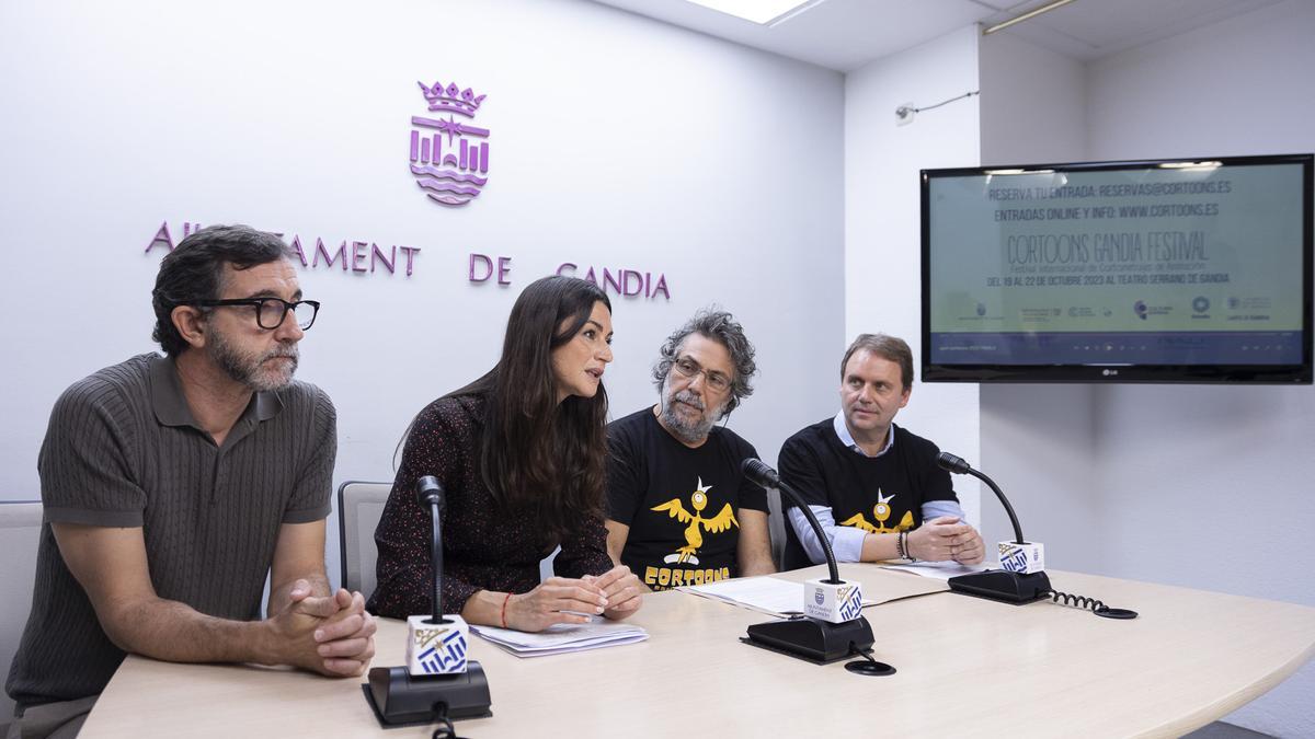 La presentación del festival se ha celebrado en el Ayuntamiento de Gandia