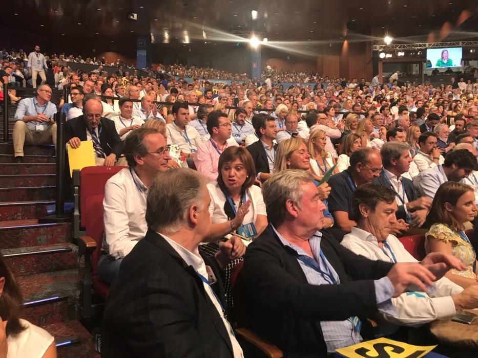 Delegación valenciana en el 19º Congreso del PP