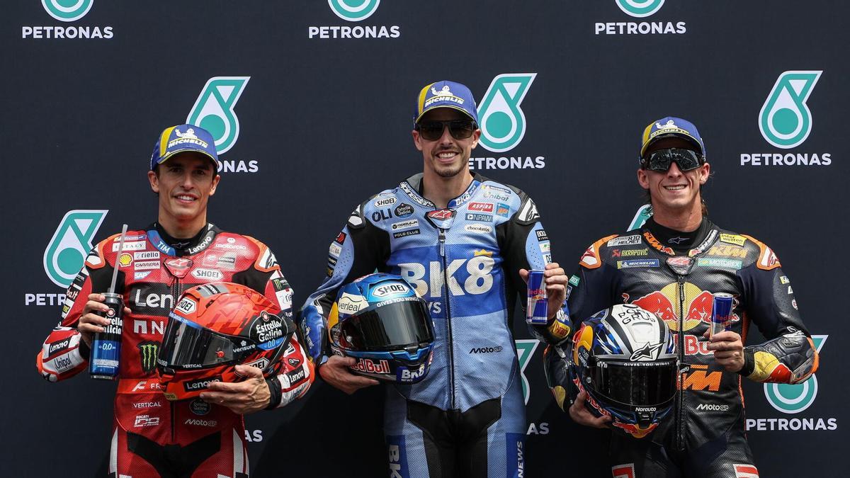 Así queda la parrilla del Gran Premio de Malasia de MotoGP