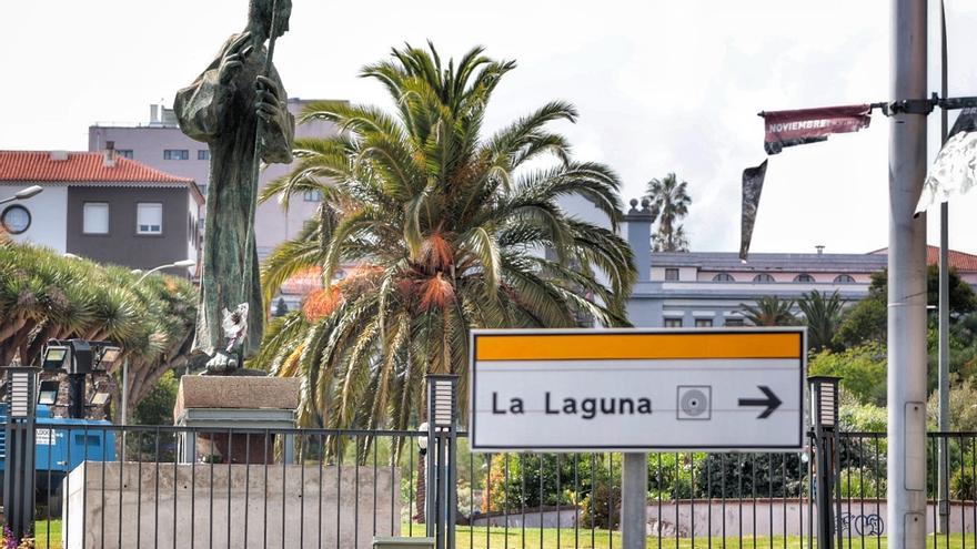 La Universidad de La Laguna descarta el intercambiador provisional en el Campus Central y su césped