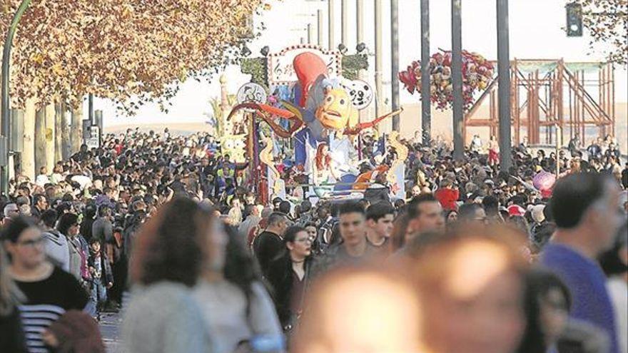 Imagen de la Cabalgata de Reyes Magos del año 2017 en Córdoba.