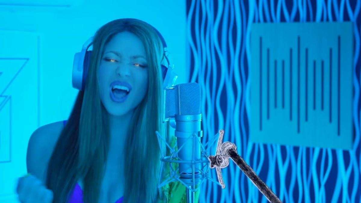 Shakira en la sesión 53 de Bizarrap