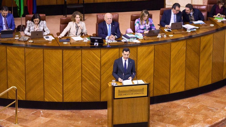 El Parlamento acoge esta próxima semana el debate sobre el estado de Andalucía