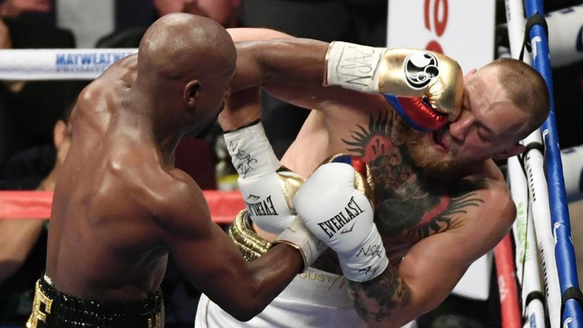 Mayweather noqueó a McGregor en el décimo asalto