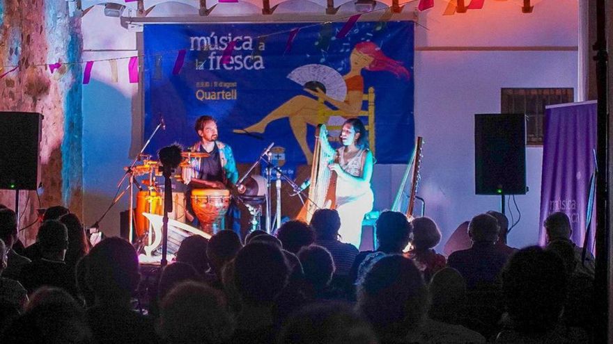El festival ‘Música a  la Fresca’ de Quartell crece en calidad