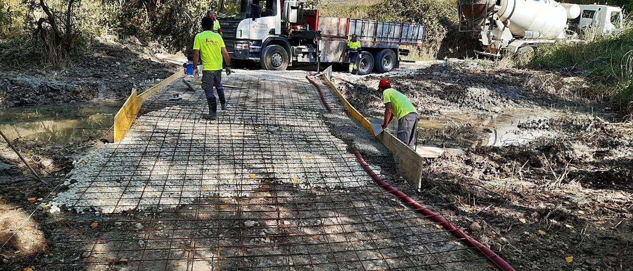 El nuevo paso para vehículos de emergencia en el Racó de Sant Bonaventura. | INFORMACIÓN