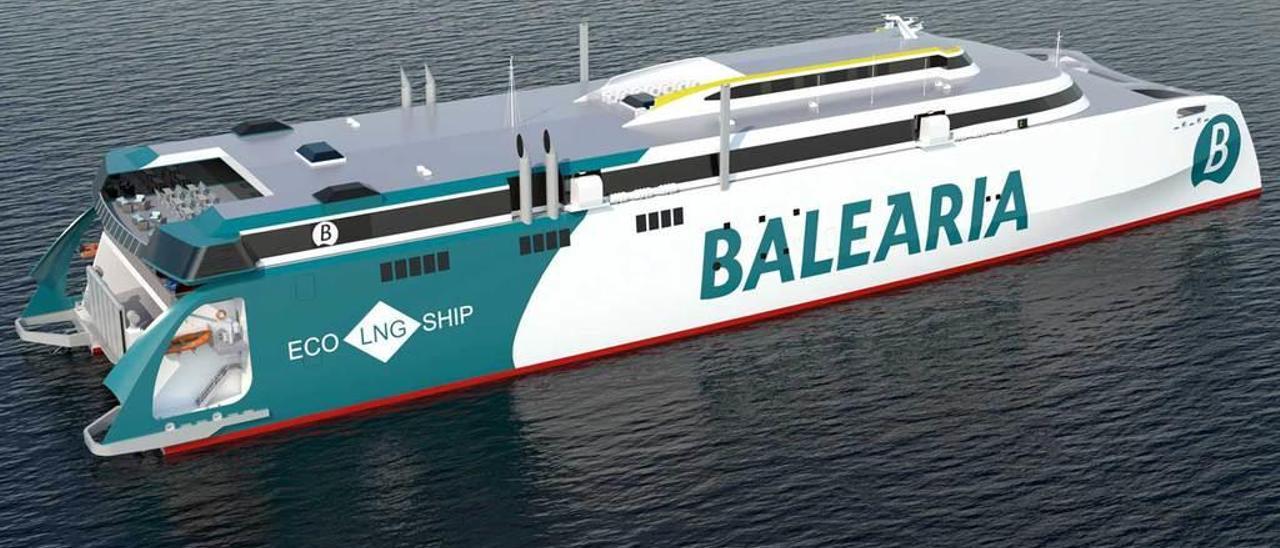 Armón entra con el ferry de Baleària en un mercado copado por Australia