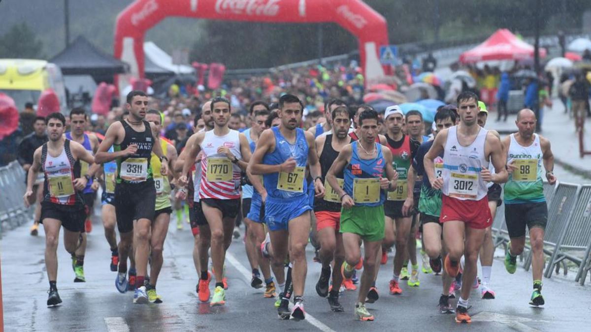 Salida de la carrera. |  // CARLOS PARDELLAS