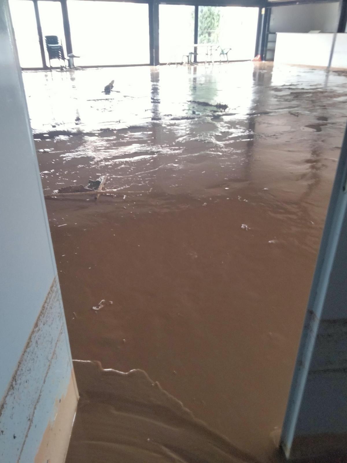 La dana del 29 de octubre de 2024 ocasionó grandes desperfectos en esta instalación municipal.