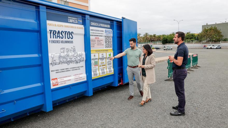 Los 'puntos limpios' móviles para trastos y enseres llegan a Las Palmas de Gran Canaria: ubicación y horarios