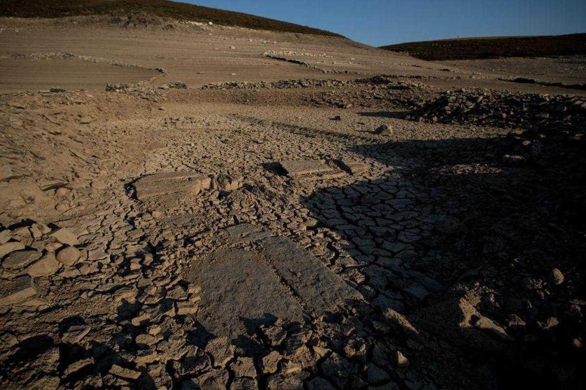 San Pedro de la Nave emerge en Ricobayo