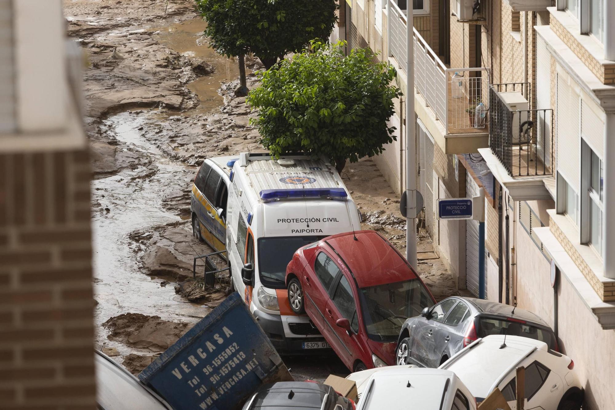 La devastación en Paiporta tras la catástrofe