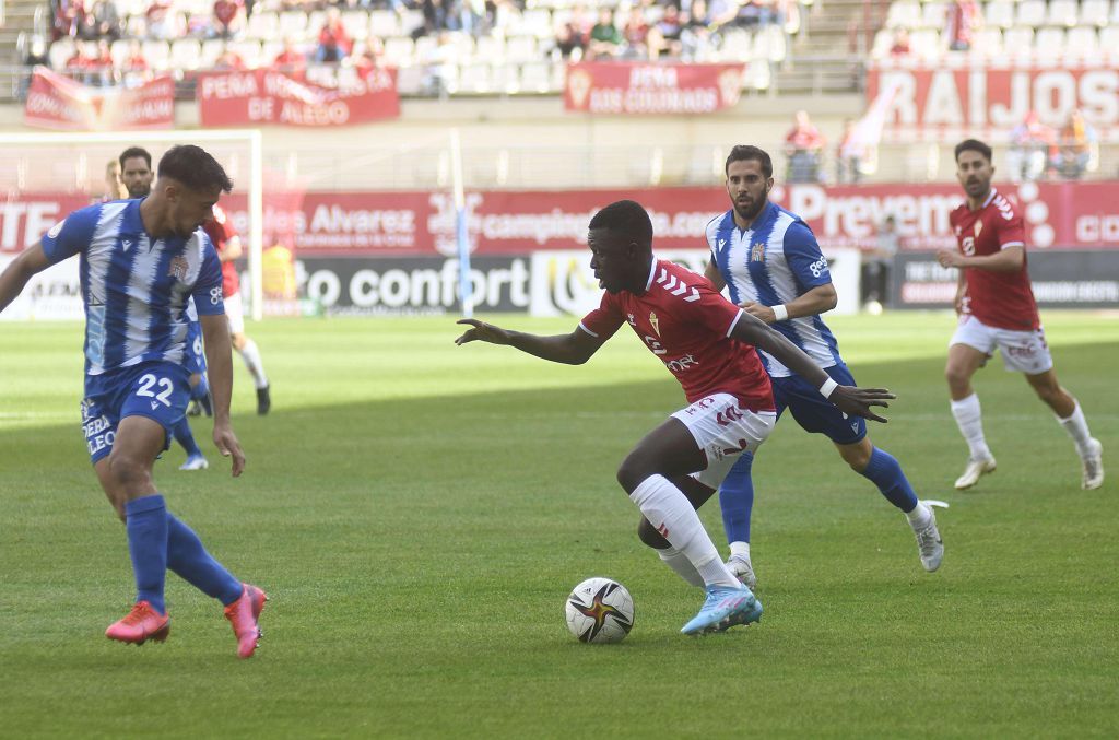 La victoria del Real Murcia frente al Águilas, en imágenes