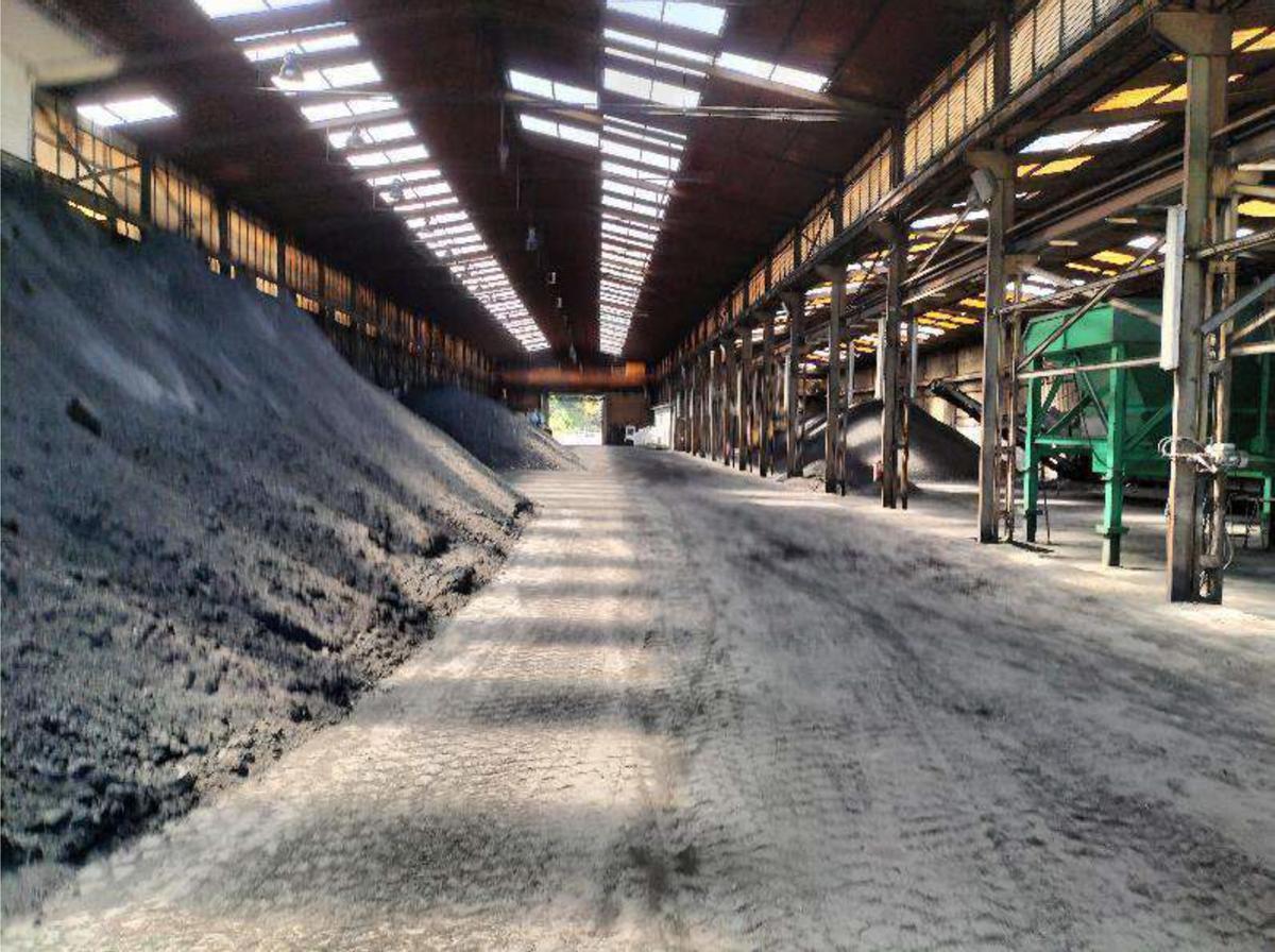 Interior de las naves de Combayl en Logrezana, según la memoria de la solicitud de permiso ambiental.