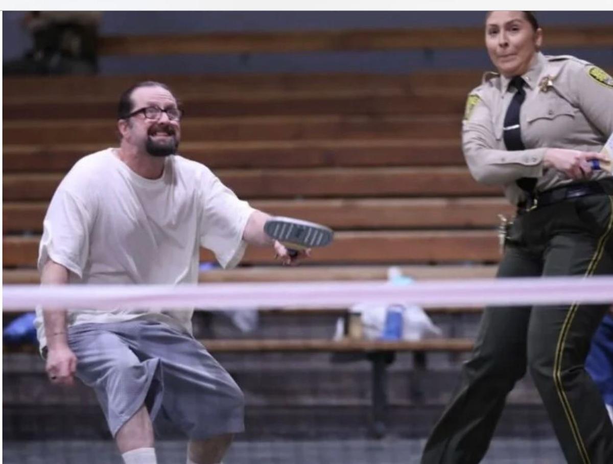Pickleball in Prison.