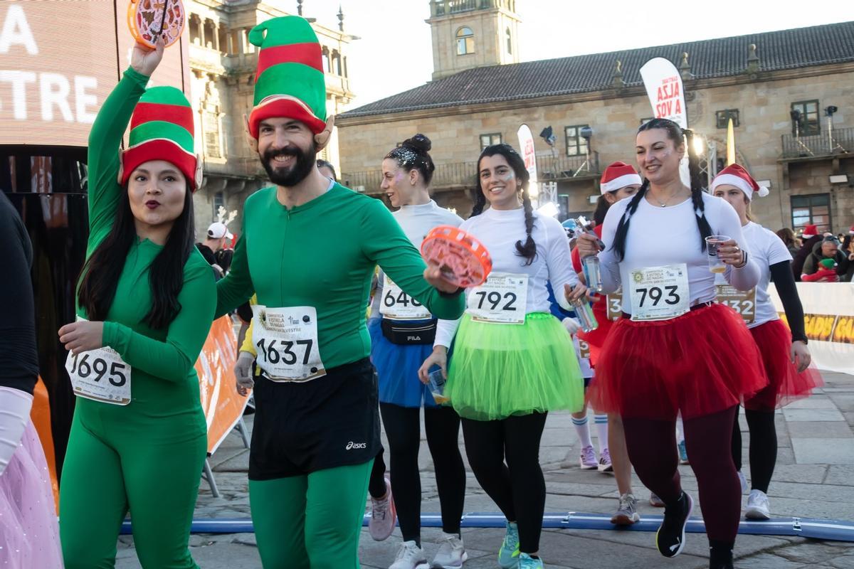Gran ambiente en la San Silvestre de Santiago
