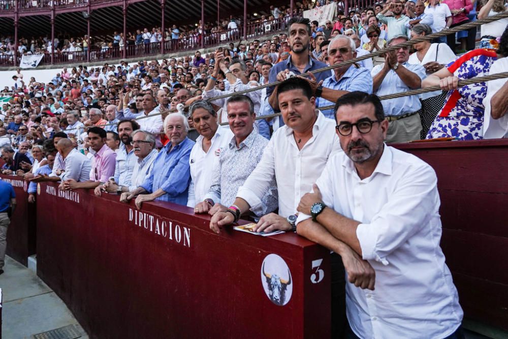Las imágenes de la corrida picassiana de la Feria de Málaga 2019