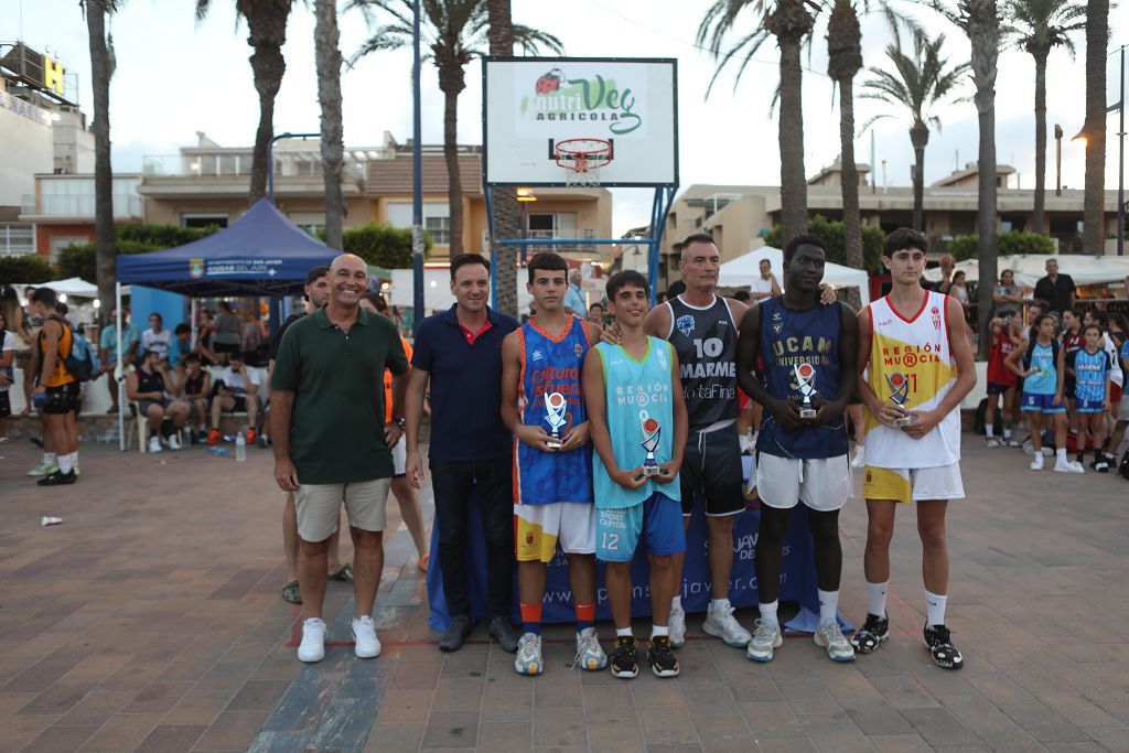 Finales y entrga de premios del del 3x3 de baloncesto de la Ribera
