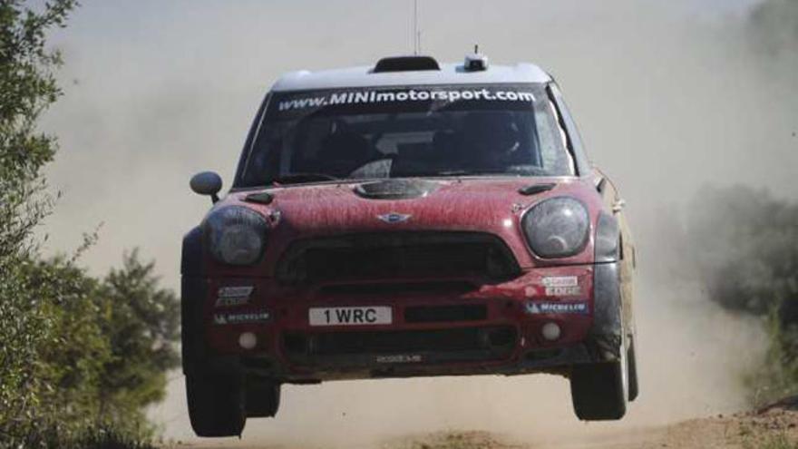 Dani Sordo, con su Mini John Cooper Worksrente.