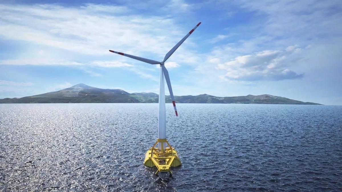 Proyecto de eólica flotante.