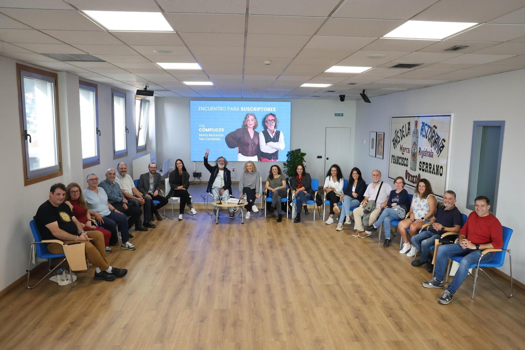 El encuentro de los suscriptores de FARO con Cómplices en imágenes