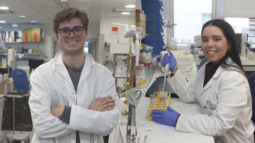 Marcos de Blas, joven investigador contra el cáncer en A Coruña: «Mi padre lo tuvo y eso me motiva un montón para ayudar»