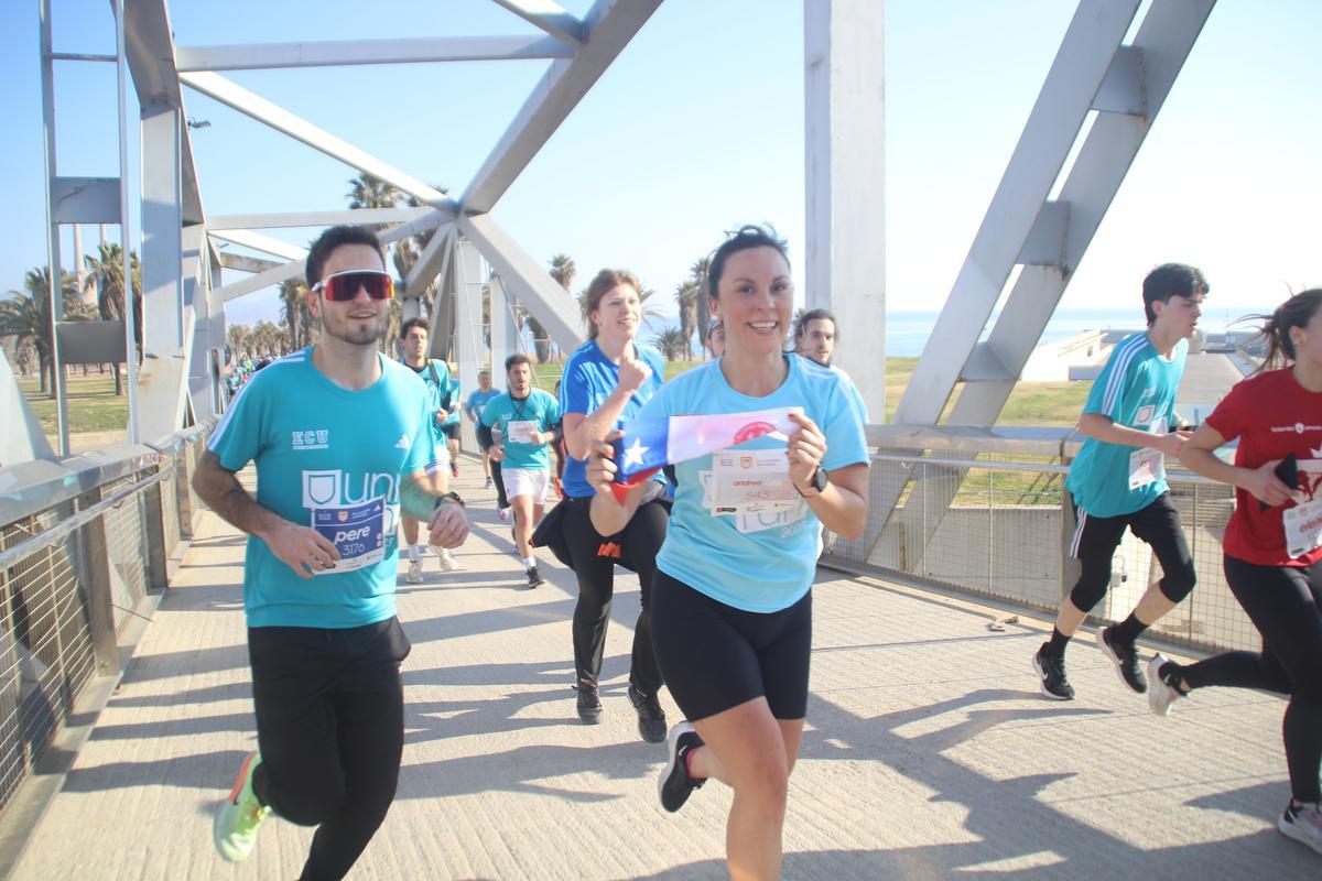 Carrera Unirun 2023 en Barcelona