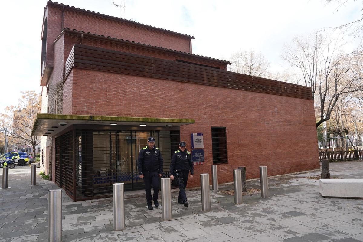 La comissaria al barri de Santa Eugènia de Girona