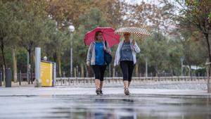 Lluvia en Barcelona