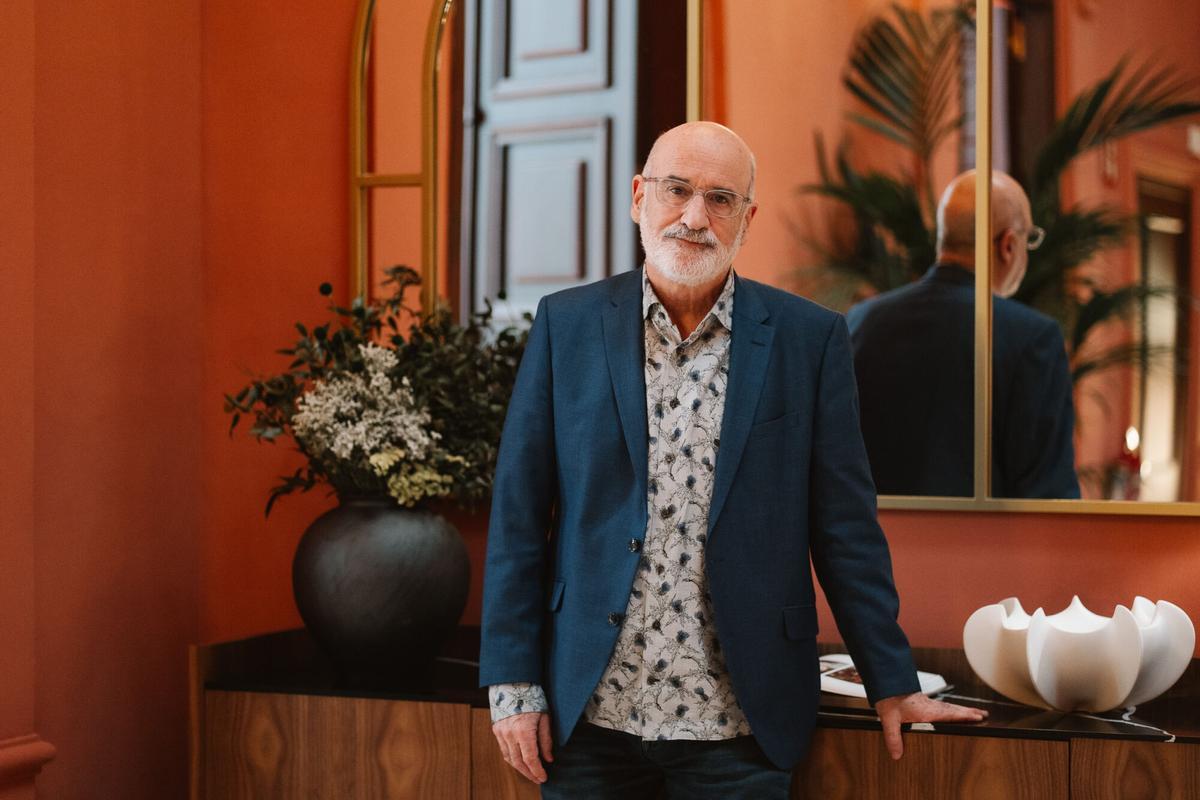 05.03.2026. MADRID. El escritor Fernando Aramburu en Madrid. Foto: Alba Vigaray