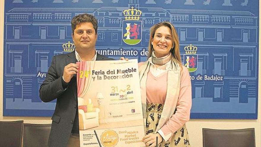 La Feria del Mueble de Badajoz contará con un festival vintage y espacio de estilos