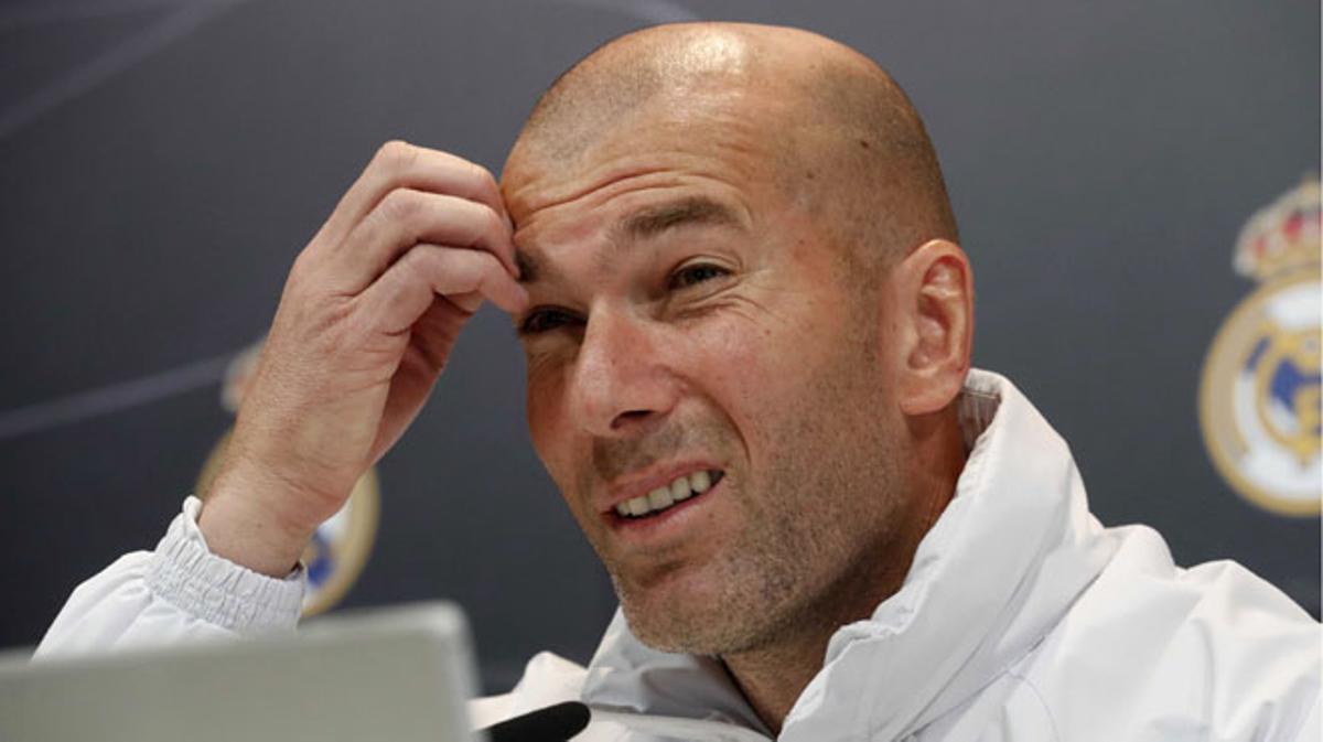 Zidane: ’Parace que seamos últimos’.