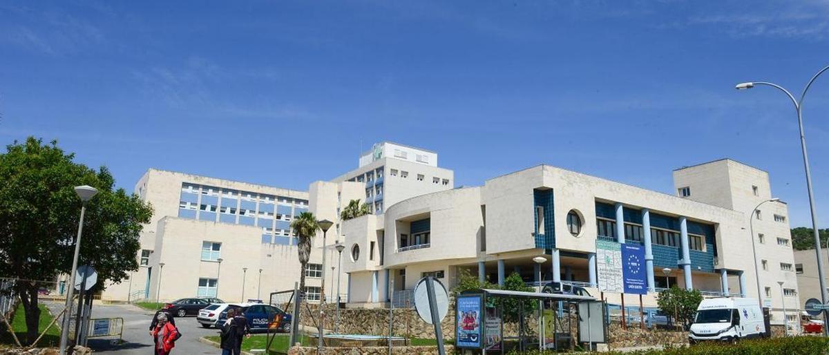 Vista del hospital de Plasencia.