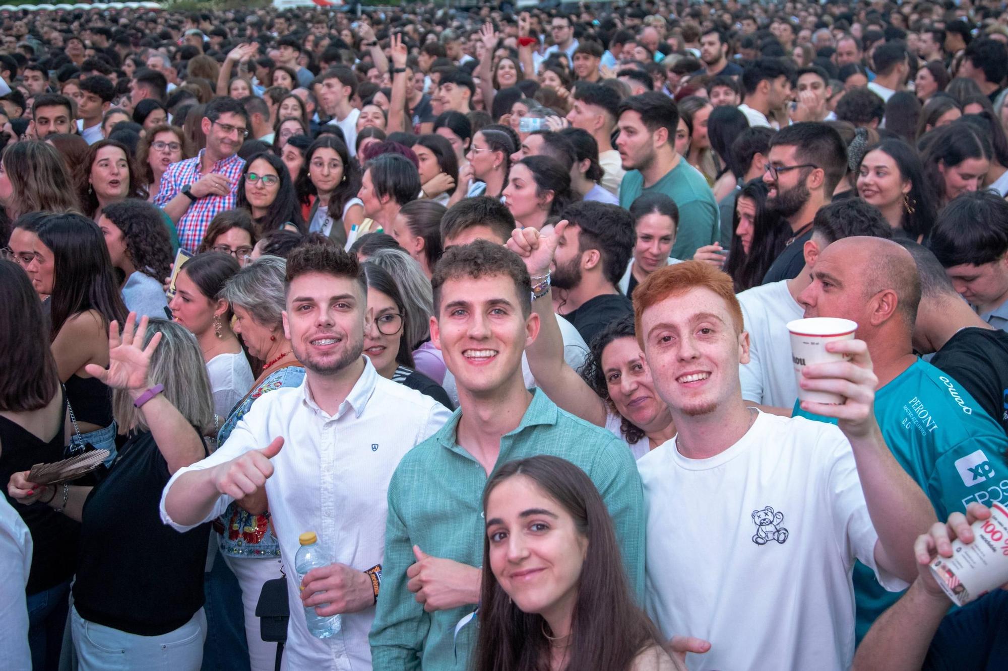 Así se vivió el concierto de Melendi en Badajoz