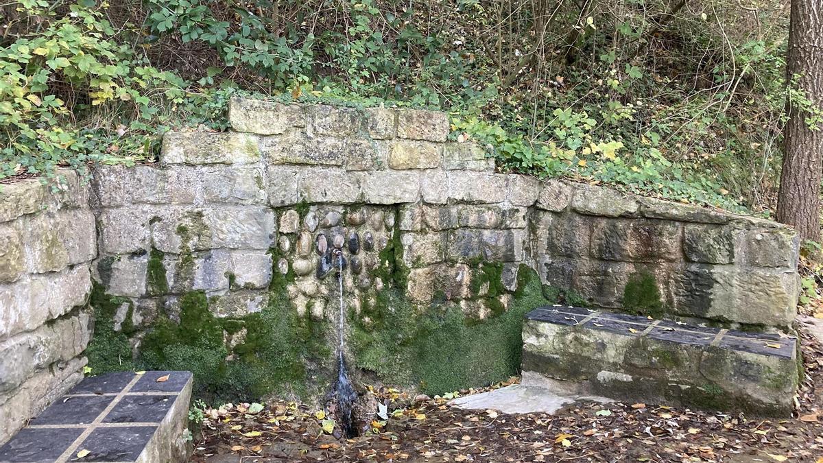 EL ayuntamiento ha comenzado labores de mejora en el Parque Natural de la Fontaneta en Ayerbe