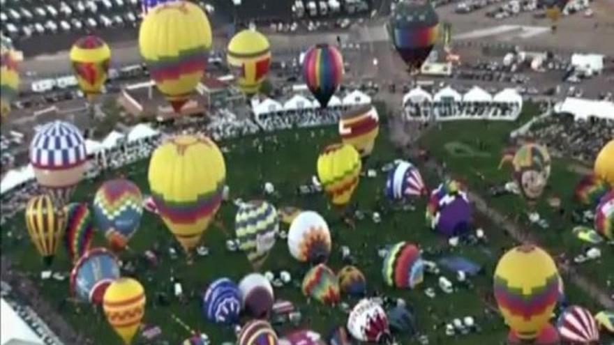 Albuquerque acoge la mayor concentración de globos aerostáticos del mundo