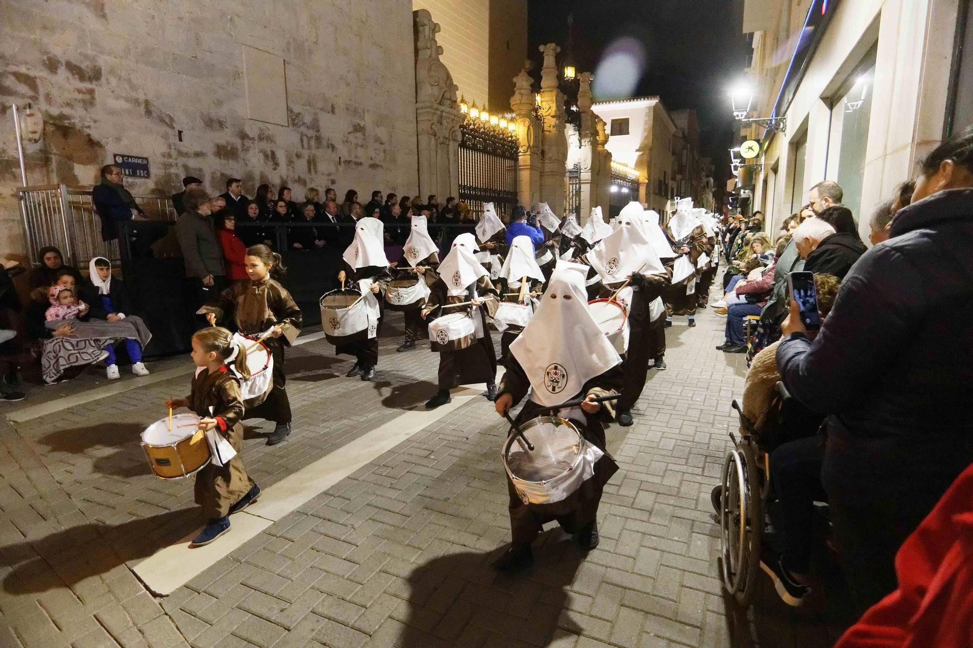 Las imágenes de la procesión del Miércoles Santo en Vila-real